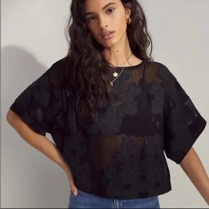 NWT Aritzia Wilfred Blayze cropped t-shirt
